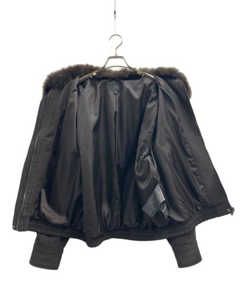 ZARA（ザラ）ZARA (ザラ) スウェードジャケット ブラック サイズ:Lの古着・服飾アイテム