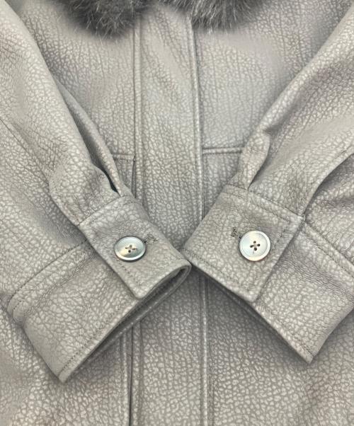 ZARA（ザラ）ZARA (ザラ) スウェードジャケット ブラック サイズ:Lの古着・服飾アイテム