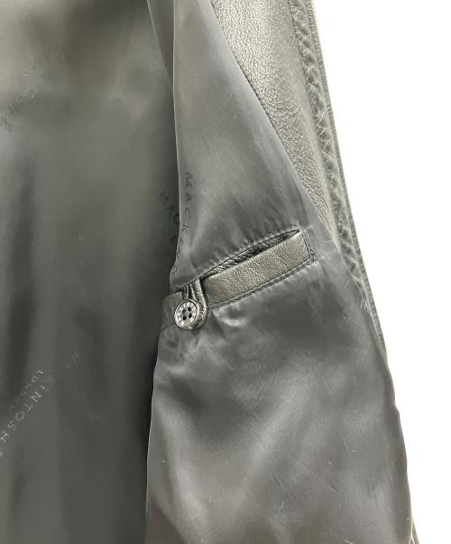 MACKINTOSH LONDON（マッキントッシュ ロンドン）MACKINTOSH LONDON (マッキントッシュ ロンドン) レザージャケット ブラック サイズ:40の古着・服飾アイテム