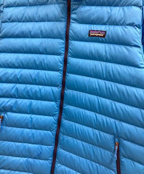 Patagonia（パタゴニア）Patagonia (パタゴニア) ダウンジャケット ブルー サイズ:Lの古着・服飾アイテム