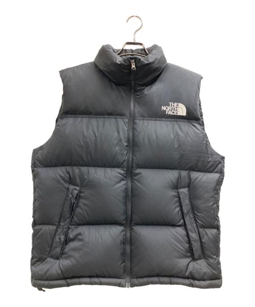 THE NORTH FACE（ザ ノース フェイス）THE NORTH FACE (ザ ノース フェイス) ヌプシダウンベスト ブラック サイズ:XLの古着・服飾アイテム