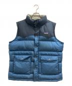 Patagoniaパタゴニア）の古着「ダウンベスト」｜ブルー×ネイビー