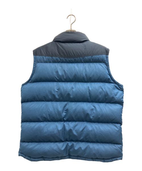Patagonia（パタゴニア）Patagonia (パタゴニア) ダウンベスト ブルー×ネイビー サイズ:Lの古着・服飾アイテム