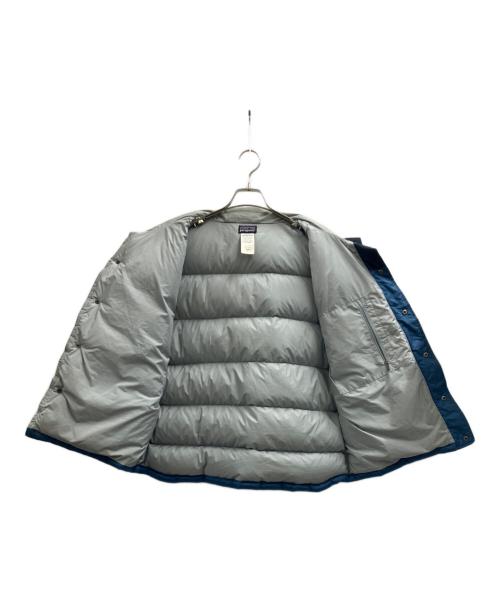 Patagonia（パタゴニア）Patagonia (パタゴニア) ダウンベスト ブルー×ネイビー サイズ:Lの古着・服飾アイテム