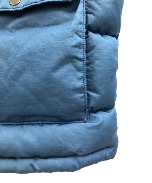 Patagonia（パタゴニア）Patagonia (パタゴニア) ダウンベスト ブルー×ネイビー サイズ:Lの古着・服飾アイテム