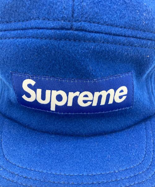 SUPREME（シュプリーム）Supreme (シュプリーム) Supreme　キャップ ブルーの古着・服飾アイテム