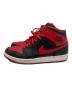 NIKE (ナイキ) NIKE ハイカットスニーカー レッド×ブラック サイズ:28㎝：6000円