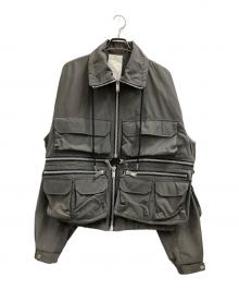 TATRAS×RIOT HILL（タトラス×ライオット ヒル）の古着「ユーティリティカーゴジャケット」｜グレー