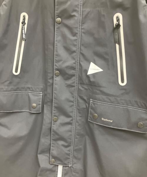 Barbour（バブアー）Barbour (バブアー) and wander (アンドワンダー) レインコート ブラック サイズ:3の古着・服飾アイテム