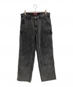 SUPREMEシュプリーム）の古着「Supreme　Double Knee Corduroy Painter  Pant」｜ブラック
