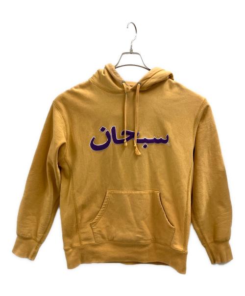 SUPREME（シュプリーム）SUPREME (シュプリーム) Supreme　Arabic Logo Hooded Sweatshirt イエロー サイズ:Sの古着・服飾アイテム