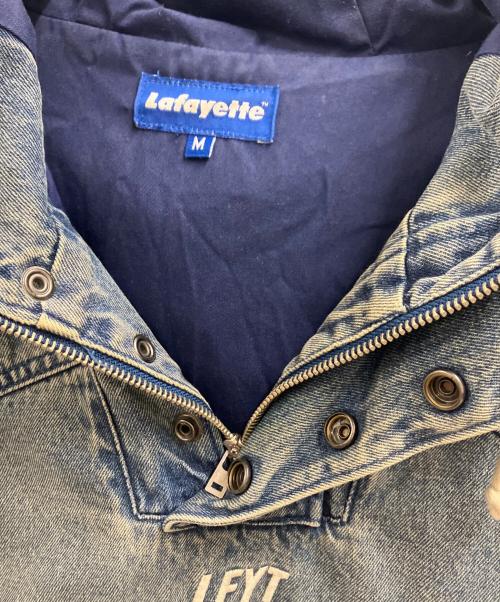 Lafayette（ラファイエット）Lafayette (ラファイエット) LFYT DENIM ANORAK JACKET インディゴ サイズ:Mの古着・服飾アイテム