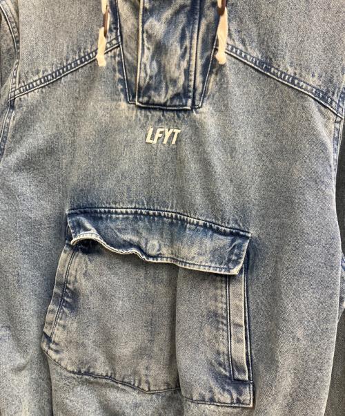 Lafayette（ラファイエット）Lafayette (ラファイエット) LFYT DENIM ANORAK JACKET インディゴ サイズ:Mの古着・服飾アイテム