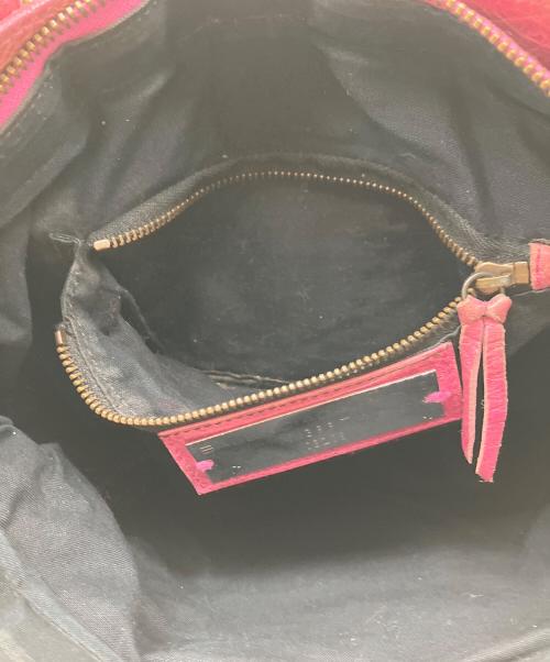 BALENCIAGA（バレンシアガ）BALENCIAGA (バレンシアガ) BALENCIAGA　ハンドバッグ ピンクの古着・服飾アイテム