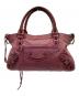 BALENCIAGA（バレンシアガ）の古着「BALENCIAGA　ハンドバッグ」｜ピンク