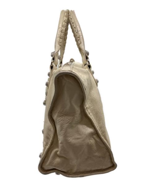 BALENCIAGA（バレンシアガ）BALENCIAGA (バレンシアガ) BALENCIAGA　ハンドバッグ ホワイトの古着・服飾アイテム