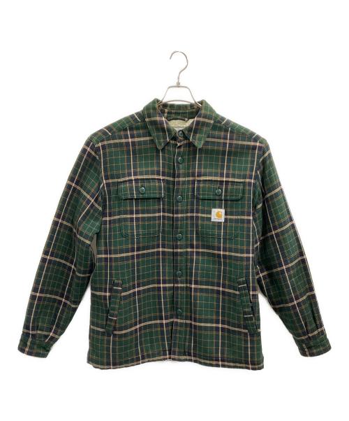 CarHartt（カーハート）CarHartt (カーハート) CarHartt　裏ボアジャケット グリーン サイズ:Mの古着・服飾アイテム