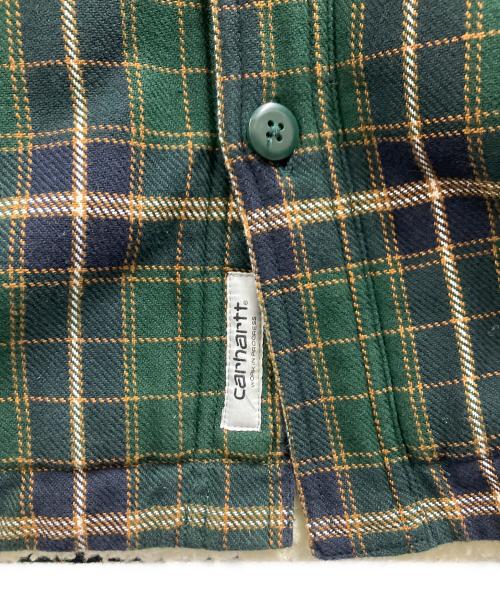 CarHartt（カーハート）CarHartt (カーハート) CarHartt　裏ボアジャケット グリーン サイズ:Mの古着・服飾アイテム