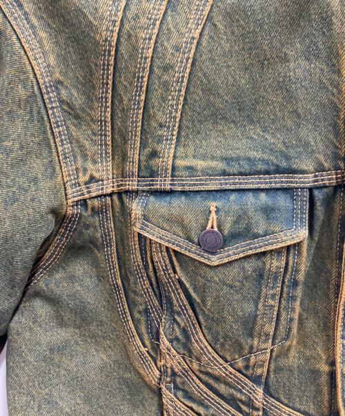SUPREME（シュプリーム）SUPREME (シュプリーム) Supreme　Logo Denim Trucker Jacket カーキ サイズ:Mの古着・服飾アイテム