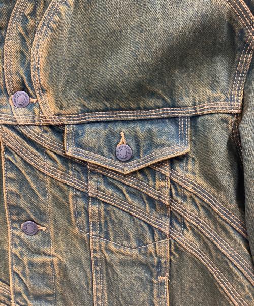 SUPREME（シュプリーム）SUPREME (シュプリーム) Supreme　Logo Denim Trucker Jacket カーキ サイズ:Mの古着・服飾アイテム