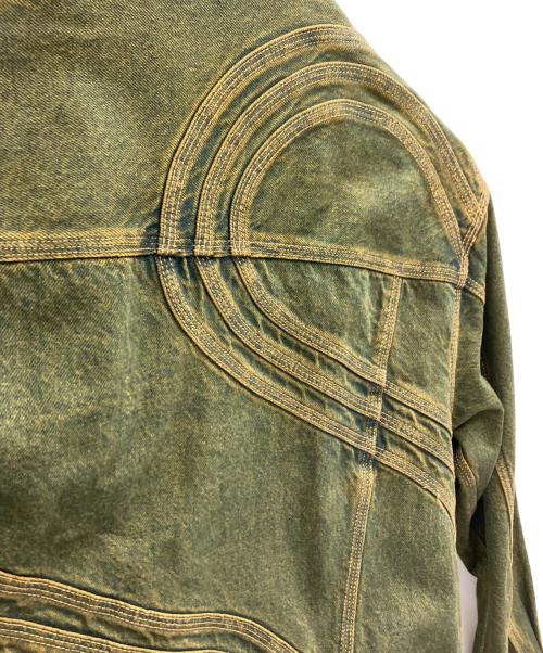 SUPREME（シュプリーム）SUPREME (シュプリーム) Supreme　Logo Denim Trucker Jacket カーキ サイズ:Mの古着・服飾アイテム