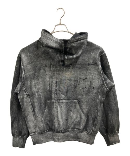 SUPREME（シュプリーム）SUPREME (シュプリーム) MM6 Maison Margiela (エムエムシックスメゾンマルジェラ) Supreme　Foil Box Logo Hooded Sweatshirt ブラック サイズ:Sの古着・服飾アイテム