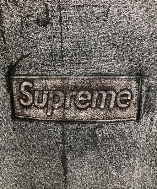 SUPREME（シュプリーム）SUPREME (シュプリーム) MM6 Maison Margiela (エムエムシックスメゾンマルジェラ) Supreme　Foil Box Logo Hooded Sweatshirt ブラック サイズ:Sの古着・服飾アイテム
