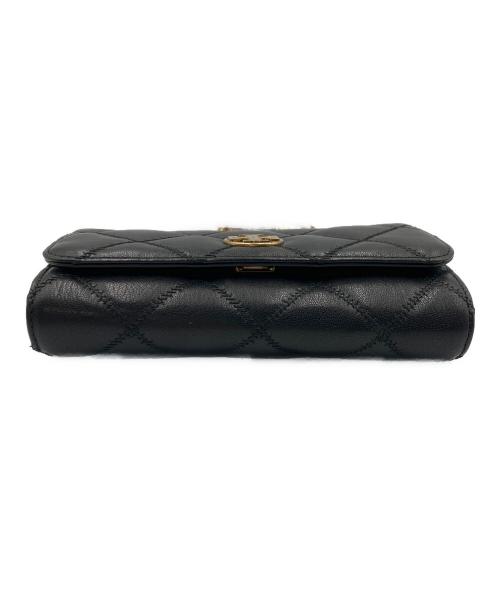 TORY BURCH（トリーバーチ）TORY BURCH (トリーバーチ) TORY BURCH　チェーンショルダーウォレット ブラックの古着・服飾アイテム