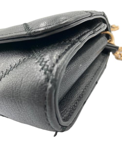TORY BURCH（トリーバーチ）TORY BURCH (トリーバーチ) TORY BURCH　チェーンショルダーウォレット ブラックの古着・服飾アイテム