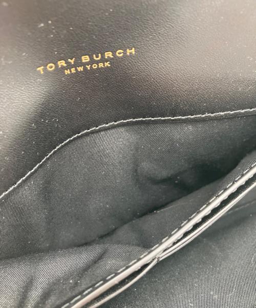 TORY BURCH（トリーバーチ）TORY BURCH (トリーバーチ) TORY BURCH　チェーンショルダーウォレット ブラックの古着・服飾アイテム