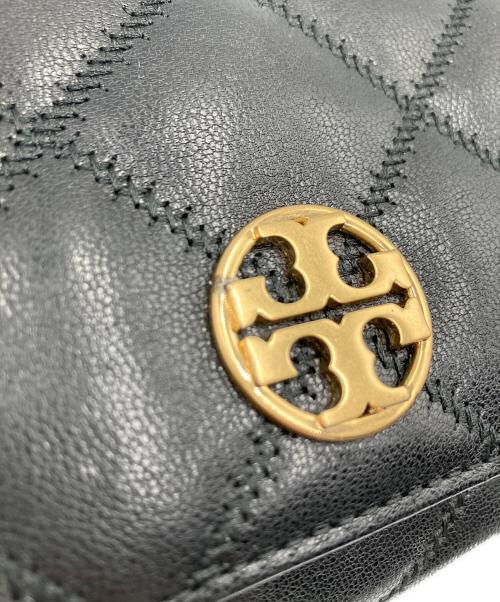 TORY BURCH（トリーバーチ）TORY BURCH (トリーバーチ) TORY BURCH　チェーンショルダーウォレット ブラックの古着・服飾アイテム