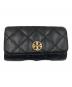 TORY BURCH（トリーバーチ）の古着「TORY BURCH　チェーンショルダーウォレット」｜ブラック