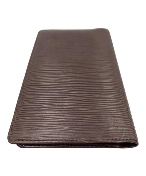 LOUIS VUITTON（ルイ ヴィトン）LOUIS VUITTON (ルイ ヴィトン) LOUIS VUITTON　アジェンダ・ポッシュ　手帳カバー ブラウンの古着・服飾アイテム