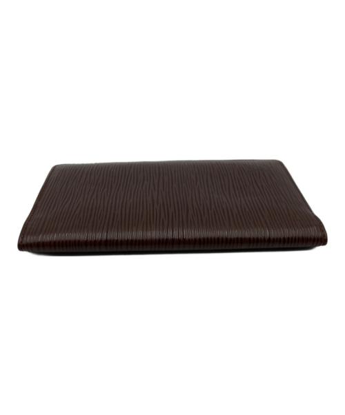 LOUIS VUITTON（ルイ ヴィトン）LOUIS VUITTON (ルイ ヴィトン) LOUIS VUITTON　アジェンダ・ポッシュ　手帳カバー ブラウンの古着・服飾アイテム