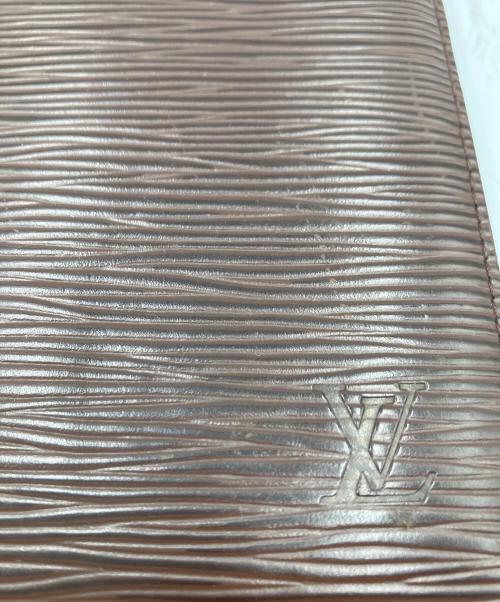 LOUIS VUITTON（ルイ ヴィトン）LOUIS VUITTON (ルイ ヴィトン) LOUIS VUITTON　アジェンダ・ポッシュ　手帳カバー ブラウンの古着・服飾アイテム