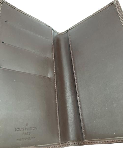 LOUIS VUITTON（ルイ ヴィトン）LOUIS VUITTON (ルイ ヴィトン) LOUIS VUITTON　アジェンダ・ポッシュ　手帳カバー ブラウンの古着・服飾アイテム