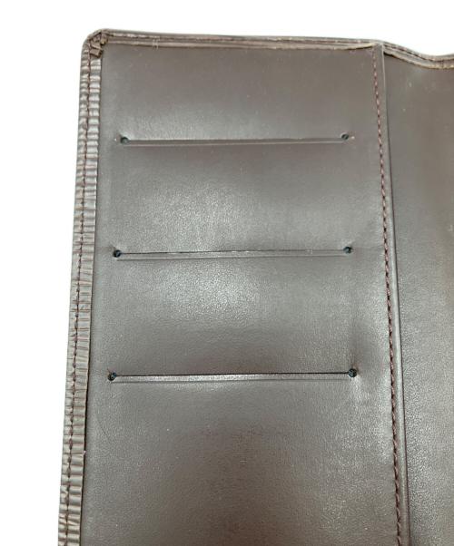 LOUIS VUITTON（ルイ ヴィトン）LOUIS VUITTON (ルイ ヴィトン) LOUIS VUITTON　アジェンダ・ポッシュ　手帳カバー ブラウンの古着・服飾アイテム