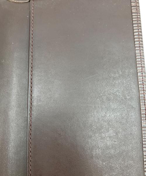 LOUIS VUITTON（ルイ ヴィトン）LOUIS VUITTON (ルイ ヴィトン) LOUIS VUITTON　アジェンダ・ポッシュ　手帳カバー ブラウンの古着・服飾アイテム
