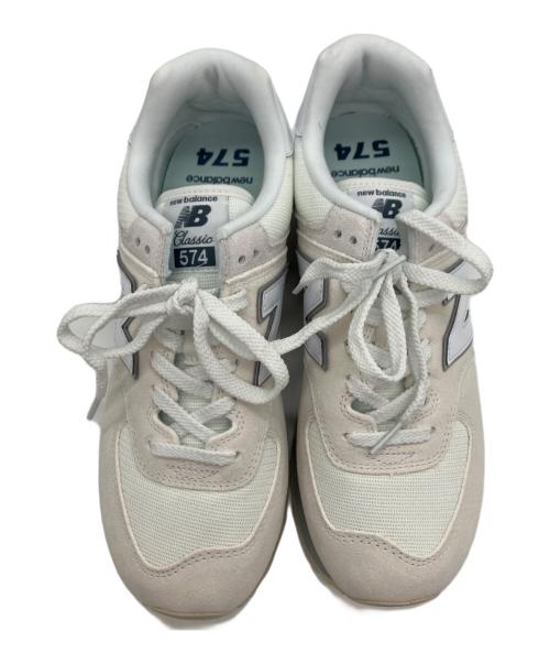 NEW BALANCE（ニューバランス）NEW BALANCE (ニューバランス) NEW BALANCE スニーカー ホワイト サイズ:27.5㎝の古着・服飾アイテム