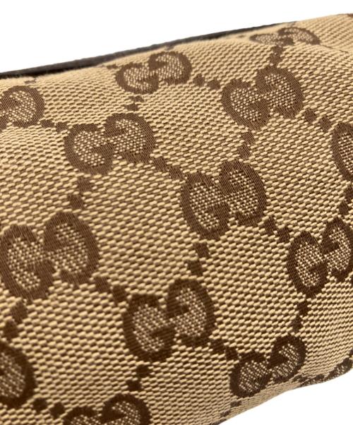GUCCI（グッチ）GUCCI (グッチ) GUCCI　コスメポーチ ベージュの古着・服飾アイテム