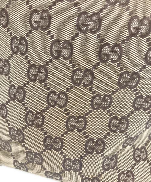 GUCCI（グッチ）GUCCI (グッチ) GUCCI　GGキャンバストートバッグ ベージュの古着・服飾アイテム