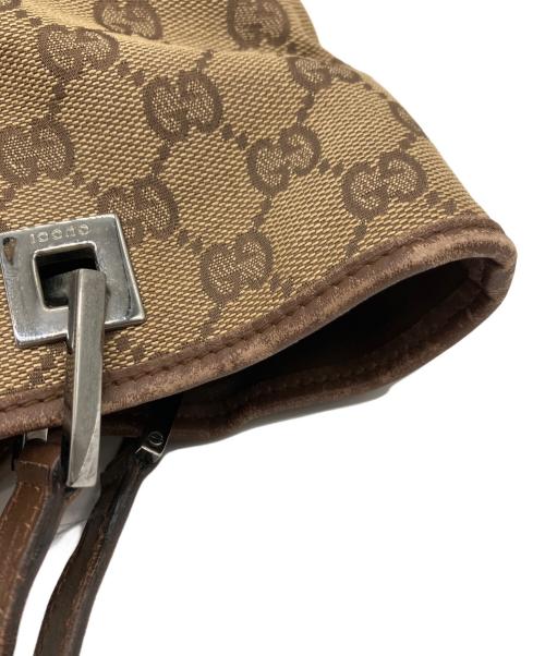 GUCCI（グッチ）GUCCI (グッチ) GUCCI　GGキャンバストートバッグ ベージュの古着・服飾アイテム