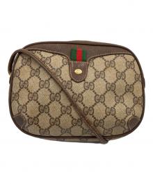 GUCCI（グッチ）の古着「GUCCI　ショルダーバッグ」｜ベージュ