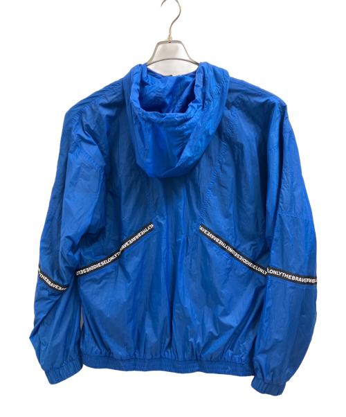 DIESEL（ディーゼル）DIESEL (ディーゼル) DIESEL ナイロンジャケット ブルー サイズ:Lの古着・服飾アイテム