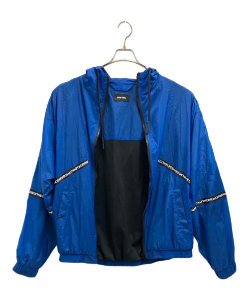 DIESEL（ディーゼル）DIESEL (ディーゼル) DIESEL ナイロンジャケット ブルー サイズ:Lの古着・服飾アイテム