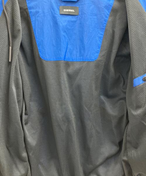 DIESEL（ディーゼル）DIESEL (ディーゼル) DIESEL ナイロンジャケット ブルー サイズ:Lの古着・服飾アイテム