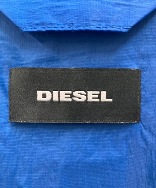 DIESEL（ディーゼル）DIESEL (ディーゼル) DIESEL ナイロンジャケット ブルー サイズ:Lの古着・服飾アイテム