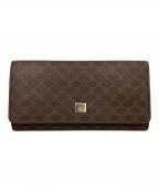 CELINEセリーヌ）の古着「CELINE　長財布」｜ブラウン
