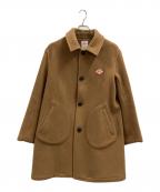 DANTONダントン）の古着「DANTON　ウールモッサコート」｜ブラウン