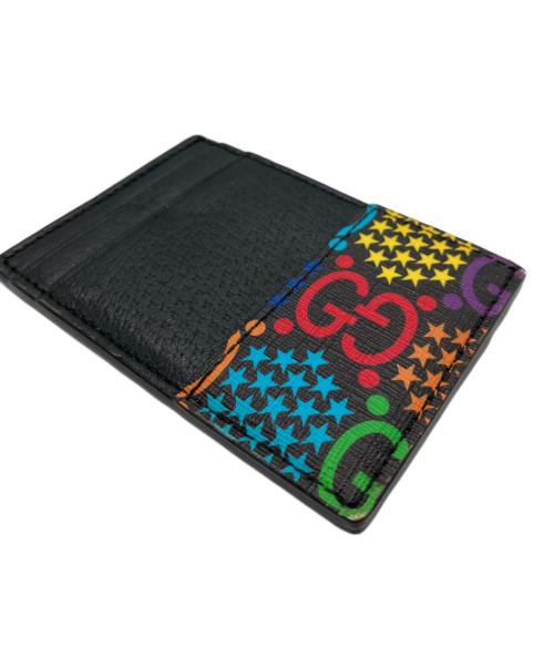GUCCI（グッチ）GUCCI (グッチ) GUCCI　カードケース ブラックの古着・服飾アイテム